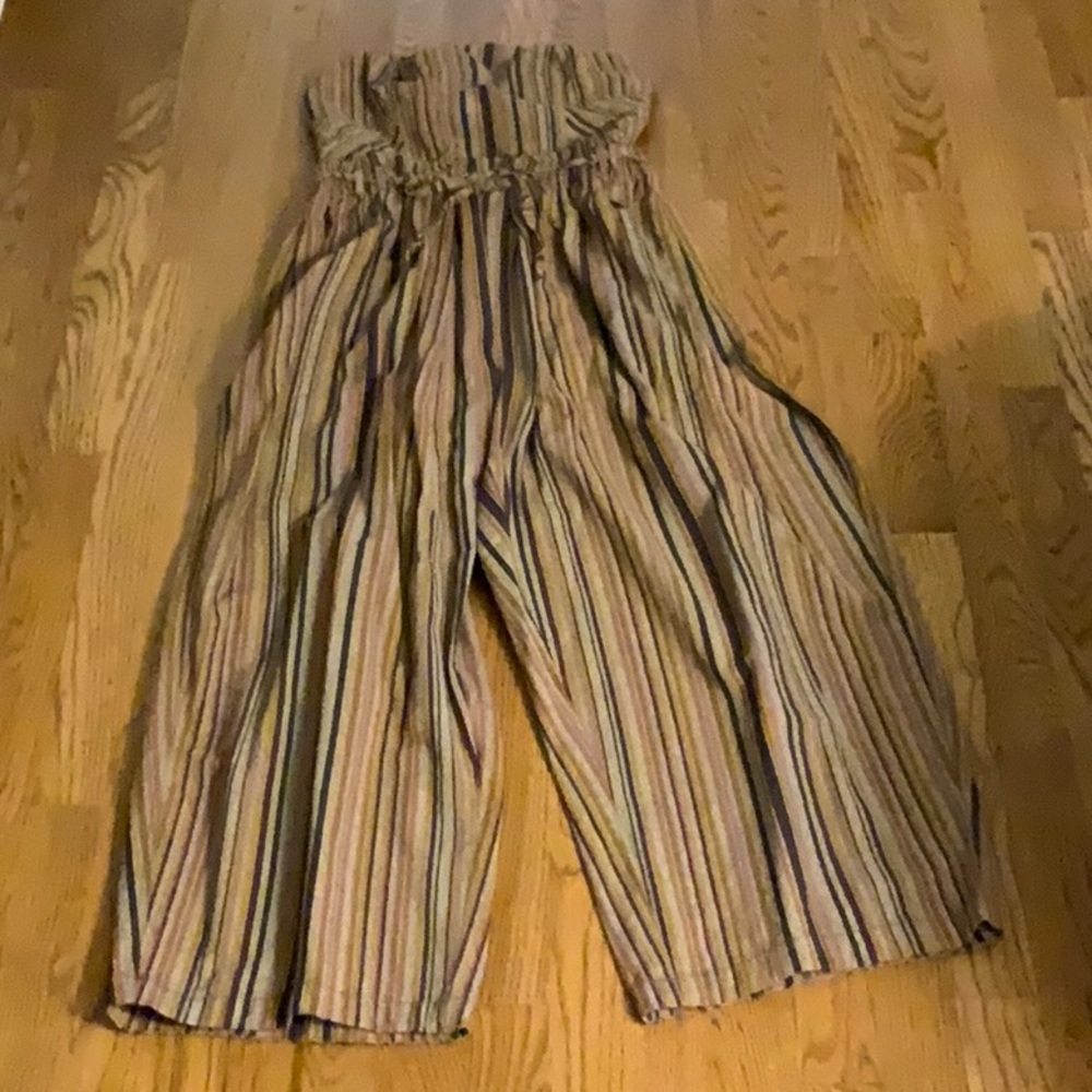 Striped Women's Jumpsuit